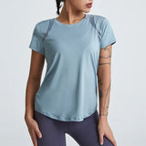 Loose yoga clothes, short-sleeved sports t-shirts