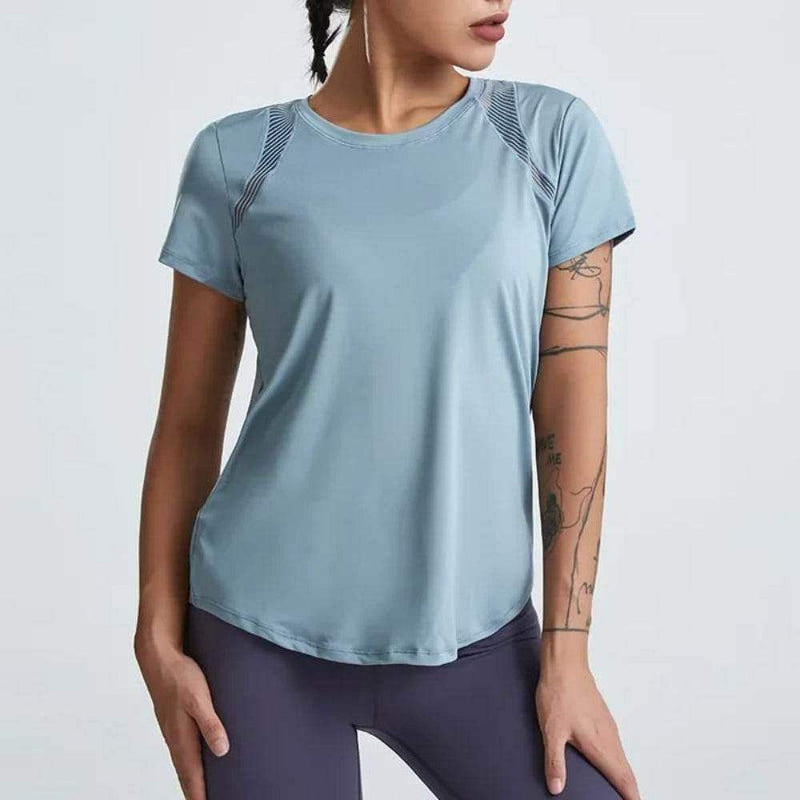 Women's Loose Yoga Tops – Breathable Sports T-Shirts - Yoga Essentials Here