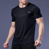 Men's breathable sports t-shirt for running and training - Yoga Essentials Here