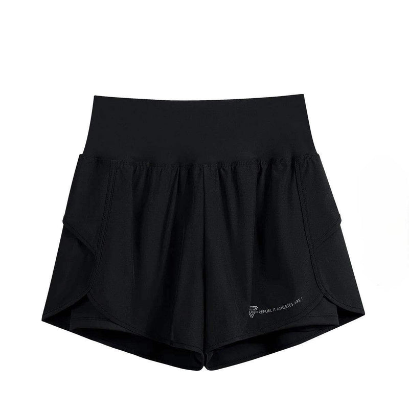 Women’s 2-in-1 Yoga Shorts – High Waist with Pockets - Yoga Essentials Here