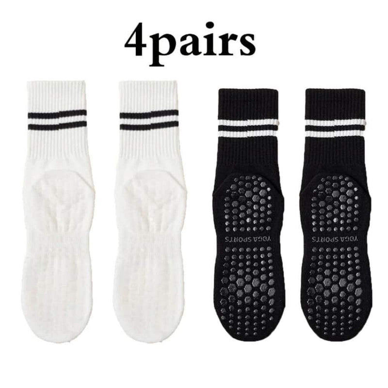 Non-Slip Yoga Socks for Women – Pilates, Ballet, Fitness - Yoga Essentials Here