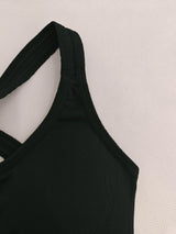 Sports Seamless Comfy & Breathable Push Up Yoga Tank