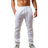 Men's linen pants, casual, summer