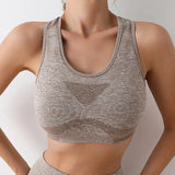 Women's push-up bra, sportswear for yoga and fitness