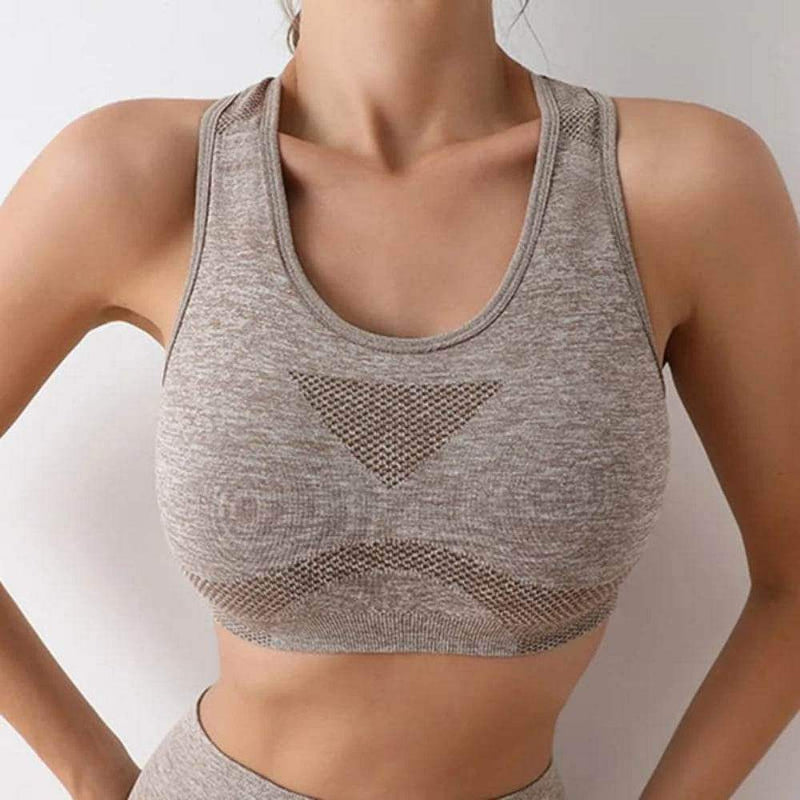 Women's Push-Up Sports Bra – Quick-Dry for Gym & Yoga - Yoga Essentials Here