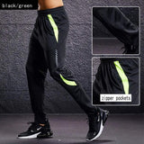 Men’s Workout Pants with Zipper Pockets – Stretch Fit - Yoga Essentials Here