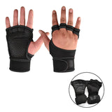 Heavy Duty Crossfit and Gym Gloves with Integrated Wristbands