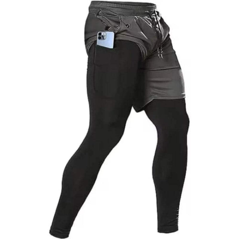 Men’s Compression Tights – Flexible, Supportive, Gym Ready - Yoga Essentials Here