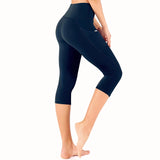 Women's Capri Leggings, High Waist, Yoga, Fitness