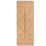 cork yoga mat, non-slip, double-sided and highly elastic