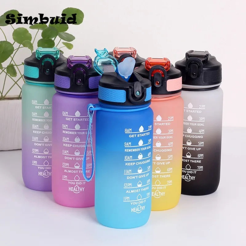 Water bottle, motivational, for gym, running, yoga