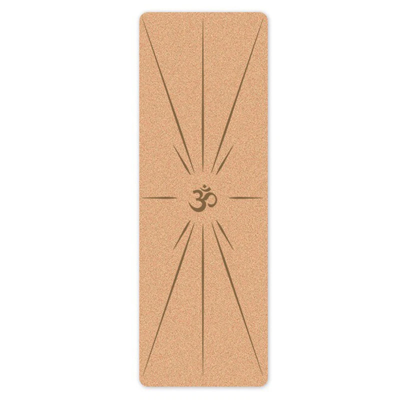 cork yoga mat, non-slip, double-sided and highly elastic