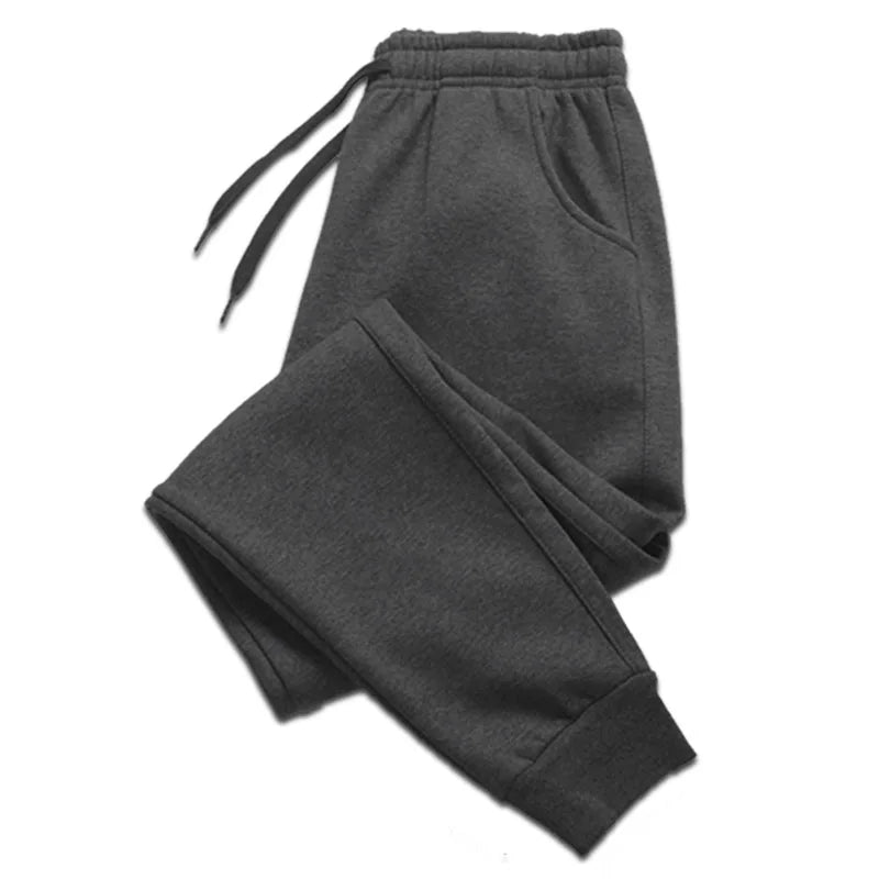 Men's sporty, long tracksuit pants