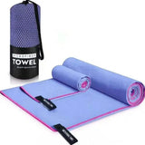 Microfiber Gym Towels – Quick-Drying & Super Absorbent - Yoga Essentials Here