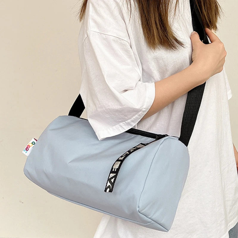 Women's gym bag, fitness training, travel