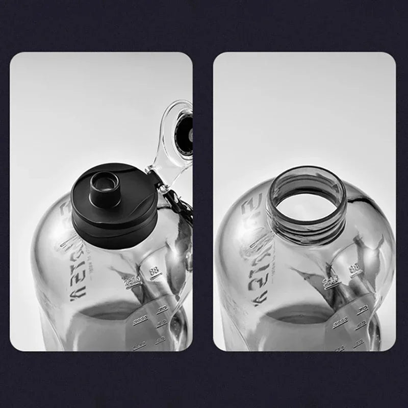 Large Capacity Portable Gym Sports Water Bottle