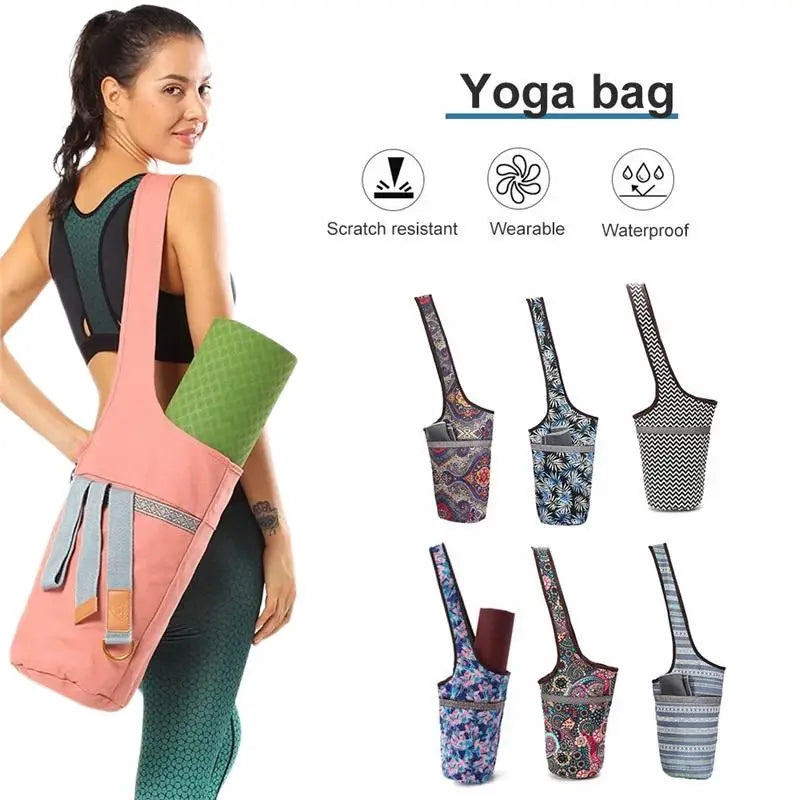 Portable Yoga Mat Bag, Fashionable Shoulder Bag